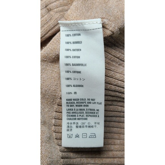 Hollister Beige Cream Cropped Button-Up Cardigan Junior's Size XS/ Extra Small - Picture 7 of 8